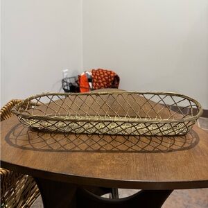 Gold Wire Basket